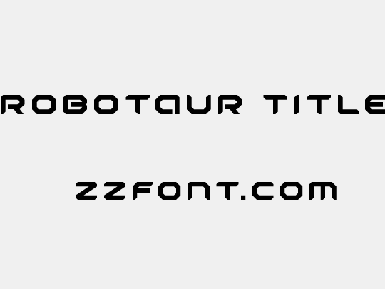 Robotaur Title