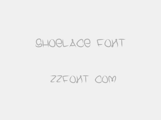 Shoelace Font