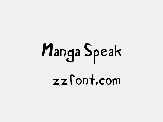 Manga Speak