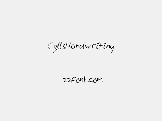 CyllsHandwriting