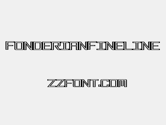 FonderianFineline