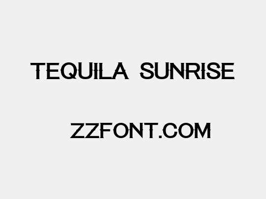 Tequila Sunrise