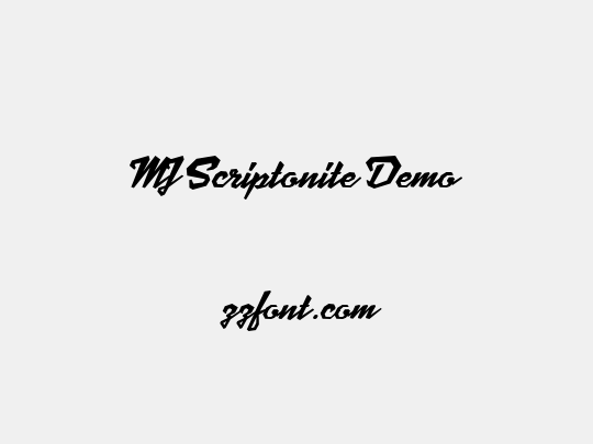 MJ Scriptonite Demo