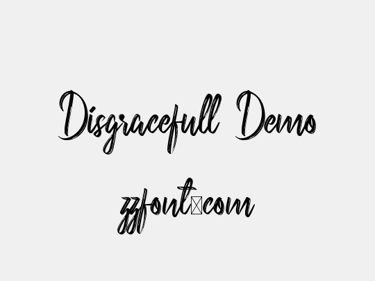 Disgracefull Demo