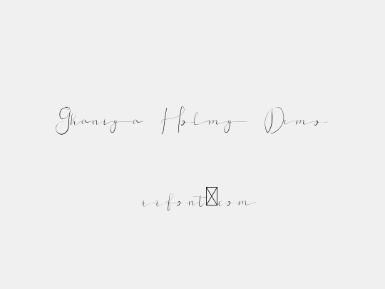 Ghaniya Holmy Demo
