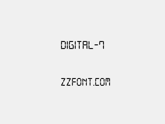 Digital-7