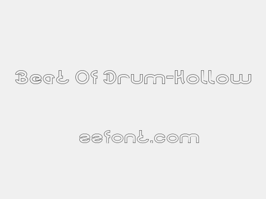 Beat Of Drum-Hollow