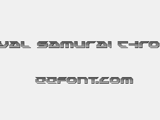Royal Samurai Chrome