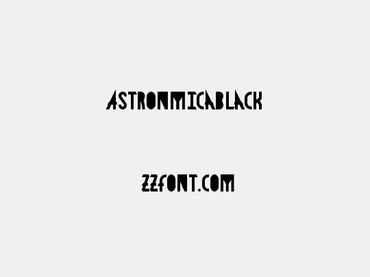AstronmicaBlack