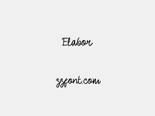Elabor