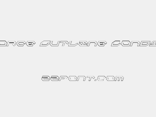 Taskforce Outline CondItalic