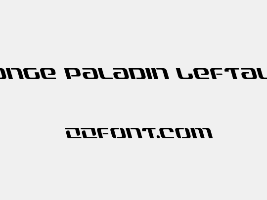 Range Paladin Leftalic