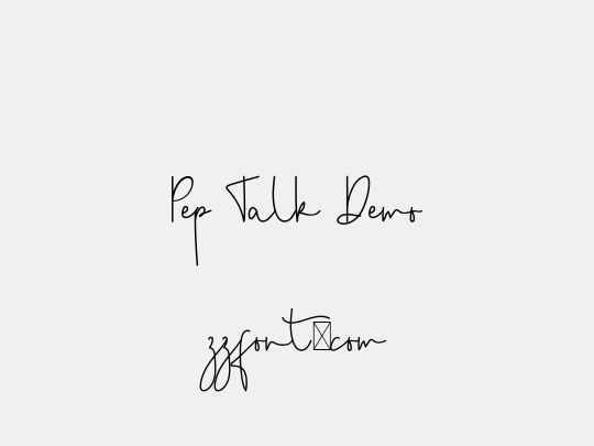 Pep Talk Demo