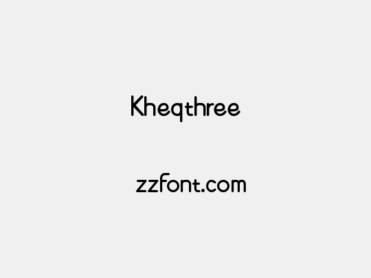 Kheqthree