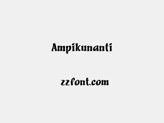 Ampikunanti