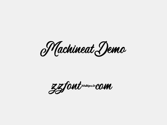 MachineatDemo