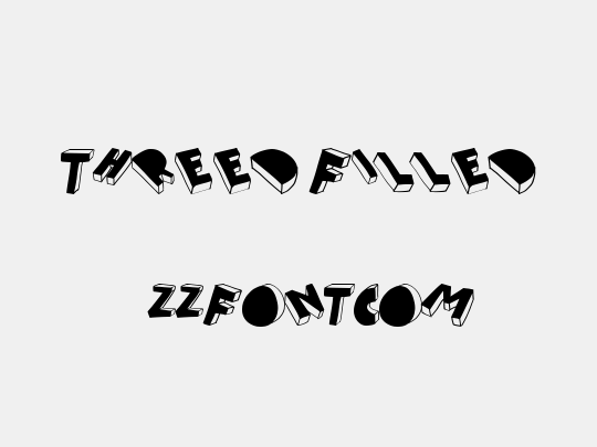 threed filled