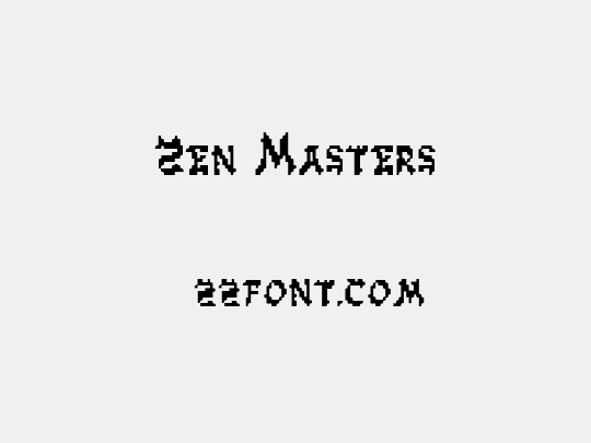 Zen Masters