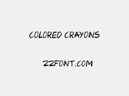 Colored Crayons
