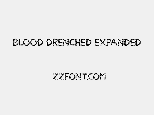 Blood Drenched Expanded