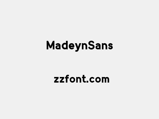 MadeynSans