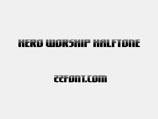 Hero Worship Halftone
