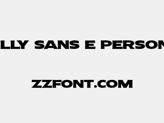 Molly Sans E PERSONAL