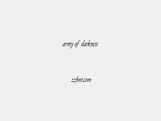 Army of Darkness