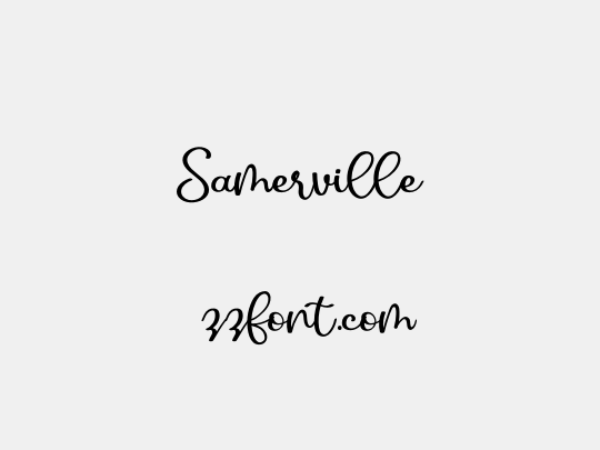 Samerville