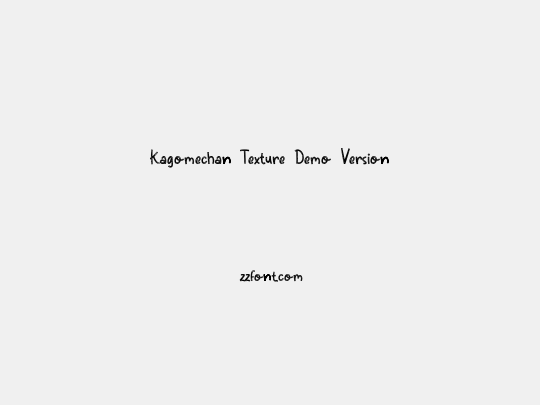 Kagomechan Texture Demo Version