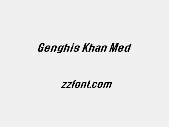 Genghis Khan Med