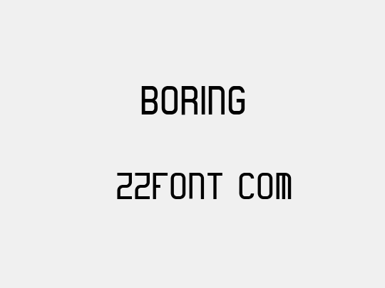 boring