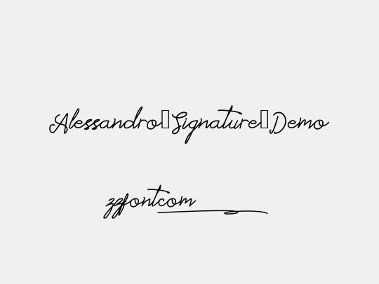 Alessandro_Signature_Demo