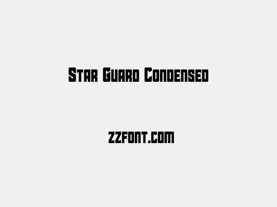 Star Guard Condensed