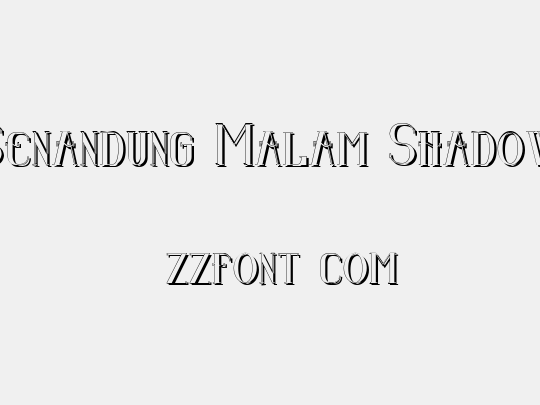 Senandung Malam Shadow