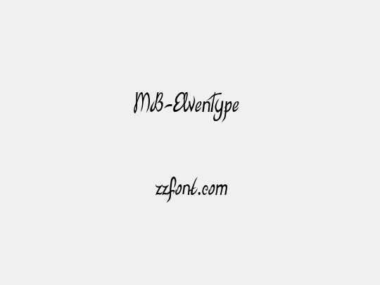 MB-ElvenType 