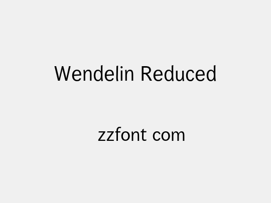 Wendelin Reduced