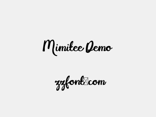 Mimitee Demo