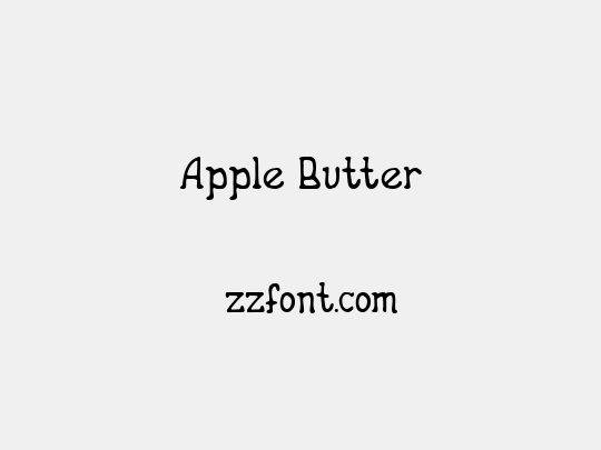Apple Butter
