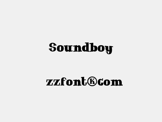 Soundboy