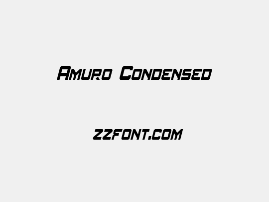Amuro Condensed