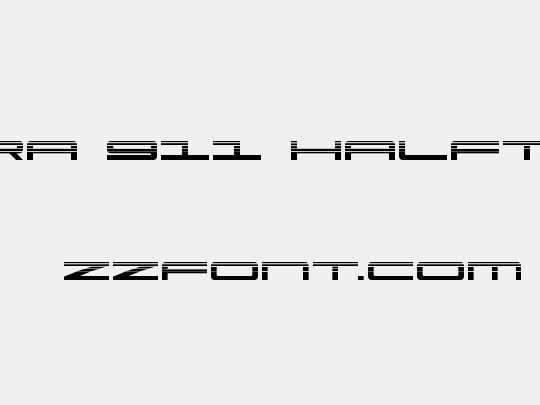 Ultra 911 Halftone
