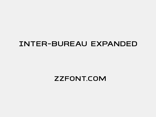 Inter-Bureau Expanded
