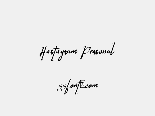Hastagram Personal