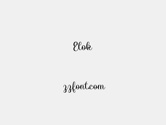 Elok