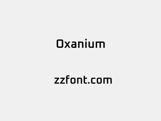 Oxanium