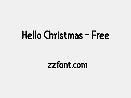 Hello Christmas - Free
