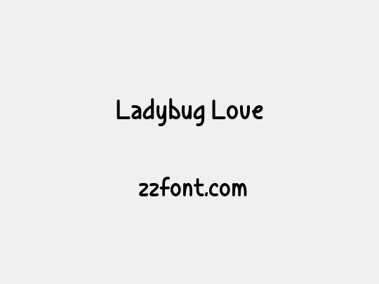 Ladybug Love