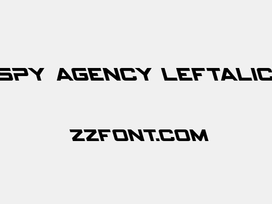 Spy Agency Leftalic