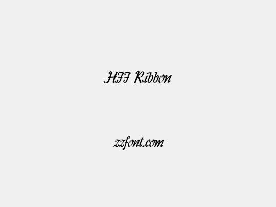 HFF Ribbon